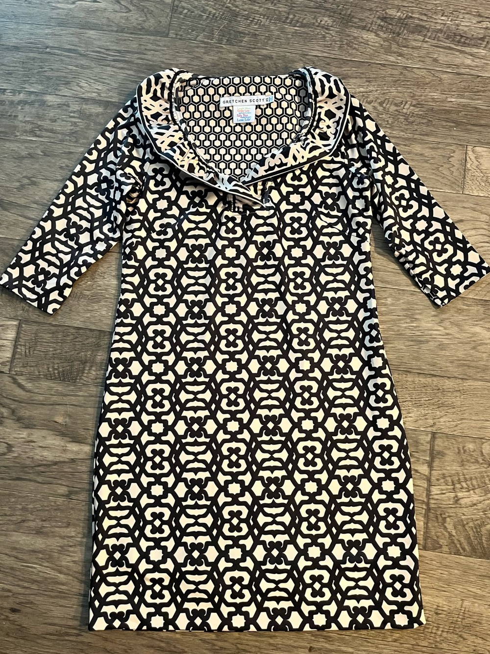 Gretchen Scott Designs Ruffleneck Dress